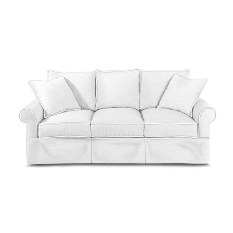 Rowe Furniture Nantucket Slipcovered Sofa & Reviews Perigold